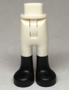 LEGO® los onderdeel Benen in kleur Wit 67072c00pb005
