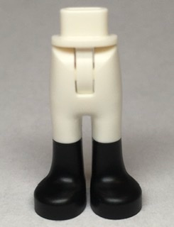 LEGO® los onderdeel Benen in kleur Wit 67072c00pb005