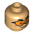 LEGO® los onderdeel Hoofd Licht Geelbruin 3626cpb3150