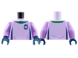 LEGO® los onderdeel Lijf met Motief Lavendel 973pb4964c01