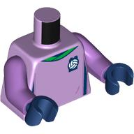 LEGO® los onderdeel Lijf met Motief Lavendel 973pb4964c01