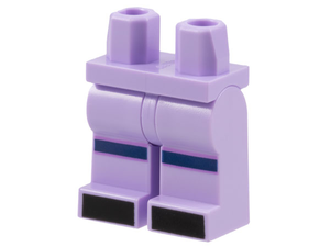 LEGO® los onderdeel Benen met Motief Lavendel 970c00pb1446