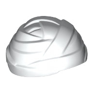 LEGO® los onderdeel Hoofddeksels in kleur Wit 24073