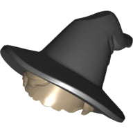 Plaatje in Gallery viewer laden, LEGO® los onderdeel Haar in kleur Donker Geelbruin 73213pb01