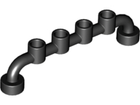 LEGO® los onderdeel Staaf in kleur Zwart 6140