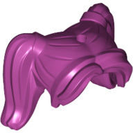 Plaatje in Gallery viewer laden, LEGO® los onderdeel Haar in kleur Magenta 20596