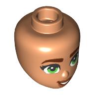 Plaatje in Gallery viewer laden, LEGO® los onderdeel Hoofd in kleur Noga 101121