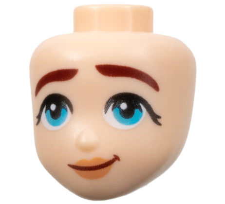 LEGO® los onderdeel Hoofd in kleur Lichte Noga 101155