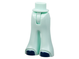 LEGO® los onderdeel Benen in kleur Licht Aqua 2125c00pb001