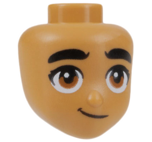 LEGO® los onderdeel Hoofd in kleur Medium Noga 101191