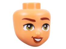 Plaatje in Gallery viewer laden, LEGO® los onderdeel Hoofd in kleur Noga 101225