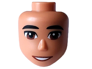 LEGO® los onderdeel Hoofd in kleur Noga 101231