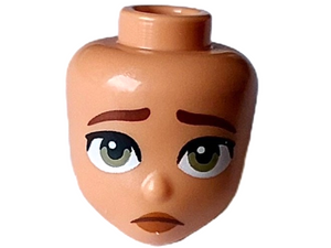 LEGO® los onderdeel Hoofd in kleur Noga 101235