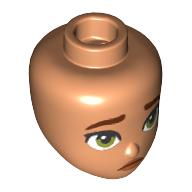 Plaatje in Gallery viewer laden, LEGO® los onderdeel Hoofd in kleur Noga 101235