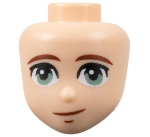LEGO® los onderdeel Hoofd in kleur Lichte Noga 101247