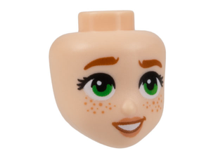 LEGO® los onderdeel Hoofd in kleur Lichte Noga 101267