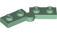 LEGO® los onderdeel Scharnier in kleur Zandgroen 2429c01