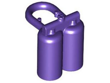 Plaatje in Gallery viewer laden, LEGO® los onderdeel Lijf Accessoire Donkerpaars 3838