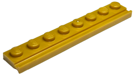 LEGO® los onderdeel Plaat Aangepast in kleur Parel Goud 4510