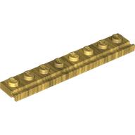LEGO® los onderdeel Plaat Aangepast in kleur Parel Goud 4510