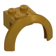LEGO® los onderdeel Spatbord in kleur Parel Goud 50745