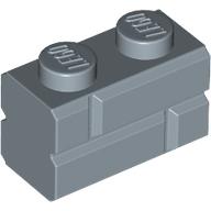 LEGO® los onderdeel Steen Aangepast in kleur Zandblauw 98283