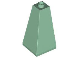 LEGO® los onderdeel Dakpan Algemeen in kleur Zandgroen 3685
