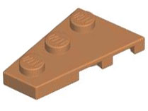 LEGO® los onderdeel Wig Plaat in kleur Medium Noga 43723