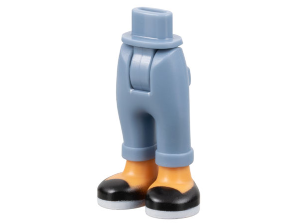 LEGO® los onderdeel Benen in kleur Zandblauw 100937c00pb002