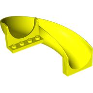 LEGO® los onderdeel Glijbaan in kleur Neon geel 11267