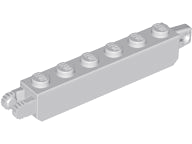 Plaatje in Gallery viewer laden, LEGO® los onderdeel Scharnier Licht Blauwachtig Grijs 30388