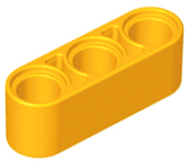 LEGO® onderdeel Technische Hefbalk Helder Licht Oranje 32523