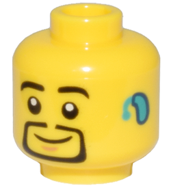 LEGO® los onderdeel Hoofd in kleur Geel 3626cpb3201
