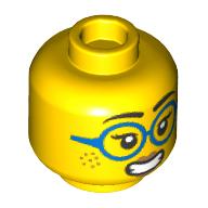 LEGO® los onderdeel Hoofd in kleur Geel 3626cpb3225
