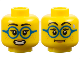 LEGO® los onderdeel Hoofd in kleur Geel 3626cpb3225