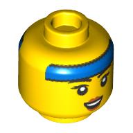 LEGO® los onderdeel Hoofd in kleur Geel 3626cpb3223