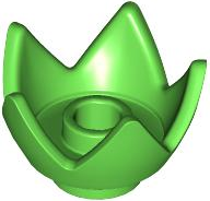 Plaatje in Gallery viewer laden, LEGO® los onderdeel Hoofddeksels in kleur Fel Groen 39262
