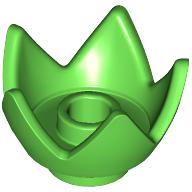 LEGO® los onderdeel Hoofddeksels in kleur Fel Groen 39262