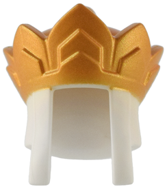 LEGO® los onderdeel Hoofddeksels in kleur Wit 3231pb01