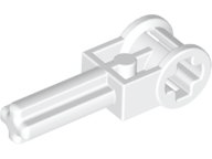Plaatje in Gallery viewer laden, LEGO® los onderdeel Technische As in kleur Wit 6553