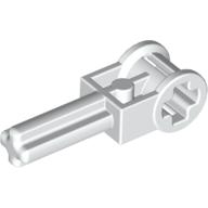 Plaatje in Gallery viewer laden, LEGO® los onderdeel Technische As in kleur Wit 6553