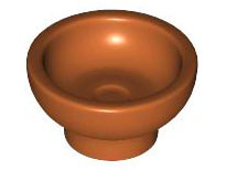 Plaatje in Gallery viewer laden, LEGO® los onderdeel Accessoire in kleur Donker Oranje 34172
