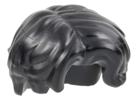 LEGO® los onderdeel Haar in kleur Zwart 3277