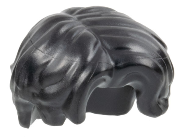 LEGO® los onderdeel Haar in kleur Zwart 3277