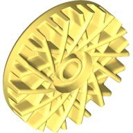 LEGO® los onderdeel Wiel Accessoire Helder Lichtgeel 37195