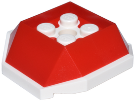LEGO® los onderdeel Lijf Accessoire in kleur Rood 67013pb01