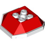 LEGO® los onderdeel Lijf Accessoire in kleur Rood 67013pb01