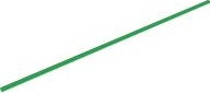 LEGO® los onderdeel Technische As in kleur Groen 50450