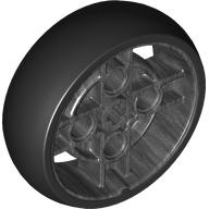 Plaatje in Gallery viewer laden, LEGO® los onderdeel Wiel Parel Donkergrijs 65834pb02