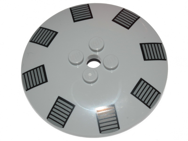 LEGO® Schaal met Motief Licht Blauwachtig Grijs 44375bpb19